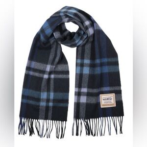 Fado Heritage Check Scarf. 100% Wool